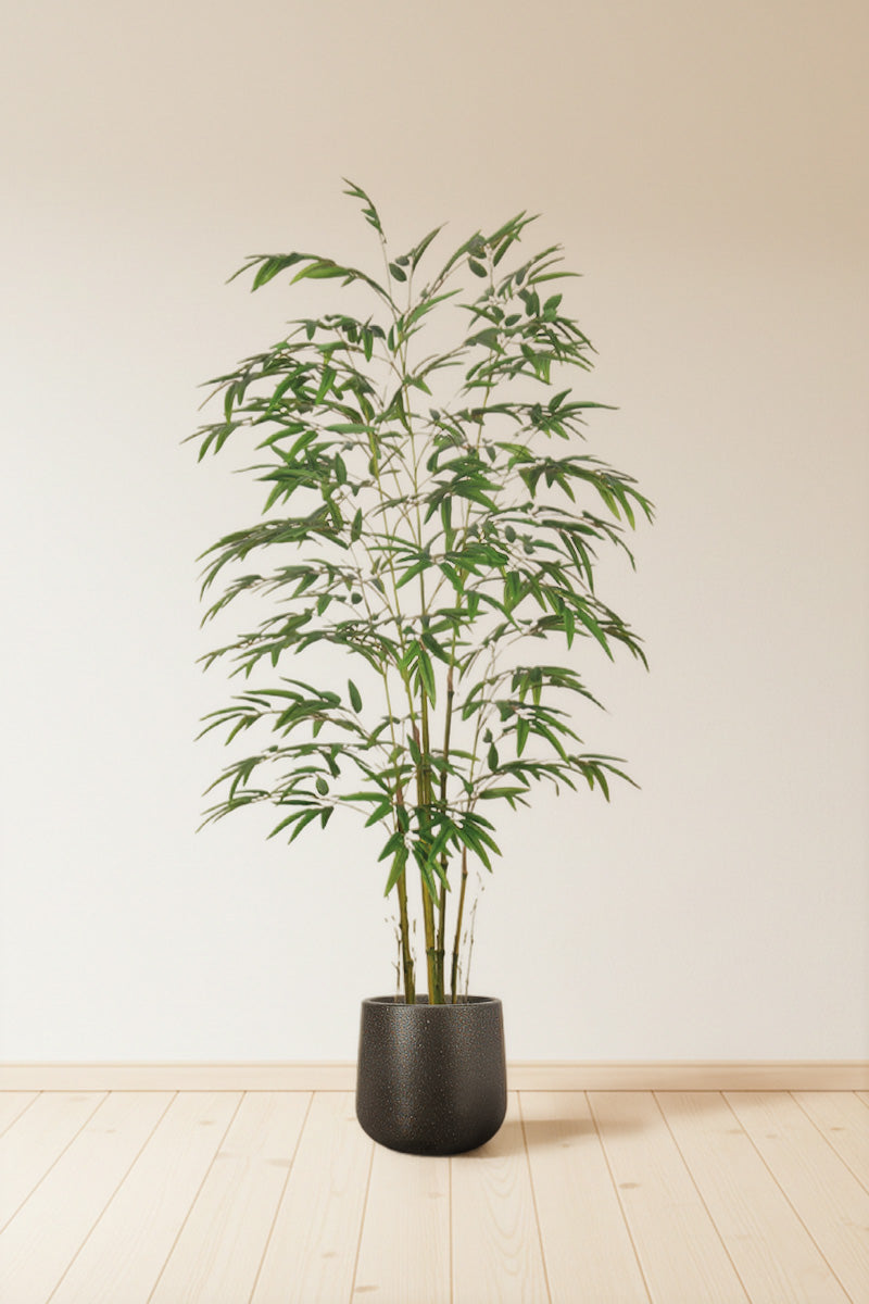 Artificial Bamboo Tree with Lifelike Leaves