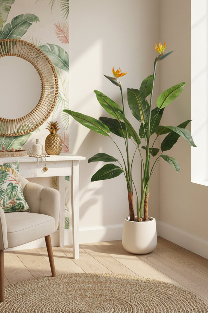 Birds of Paradise A: with Flowers and Detachable Leaves