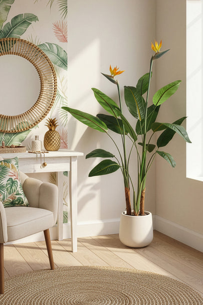 Birds of Paradise A: with Flowers and Detachable Leaves