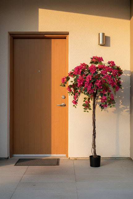 Bougainvillea B: with Fuchsia Flowers and Vine