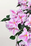 Bougainvillea D: Large Artificial Bougainvillea Tree with Light Pink Flowers and Planter