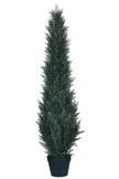 Artificial Cedar Topiary Tree for Indoor & Outdoor Use