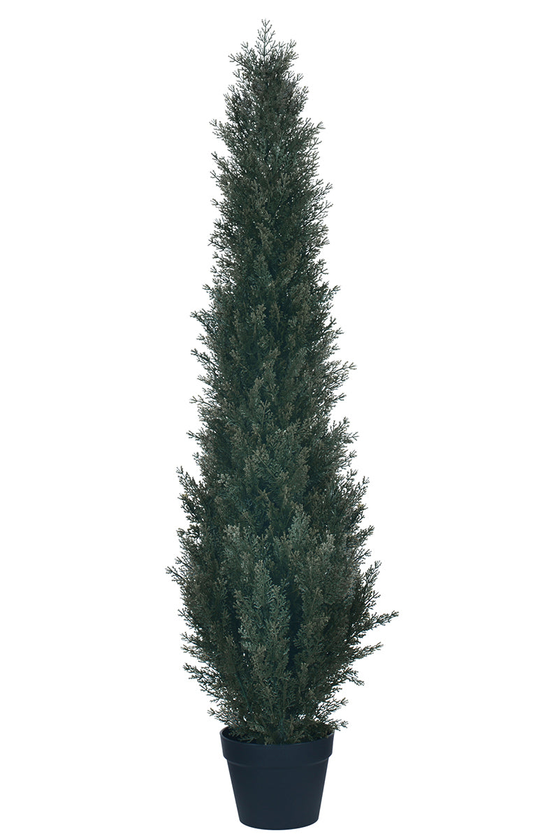 Artificial Cedar Topiary Tree for Indoor & Outdoor Use