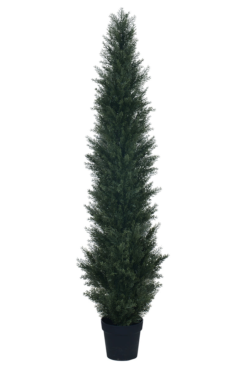 Artificial Cedar Topiary Tree for Indoor & Outdoor Use