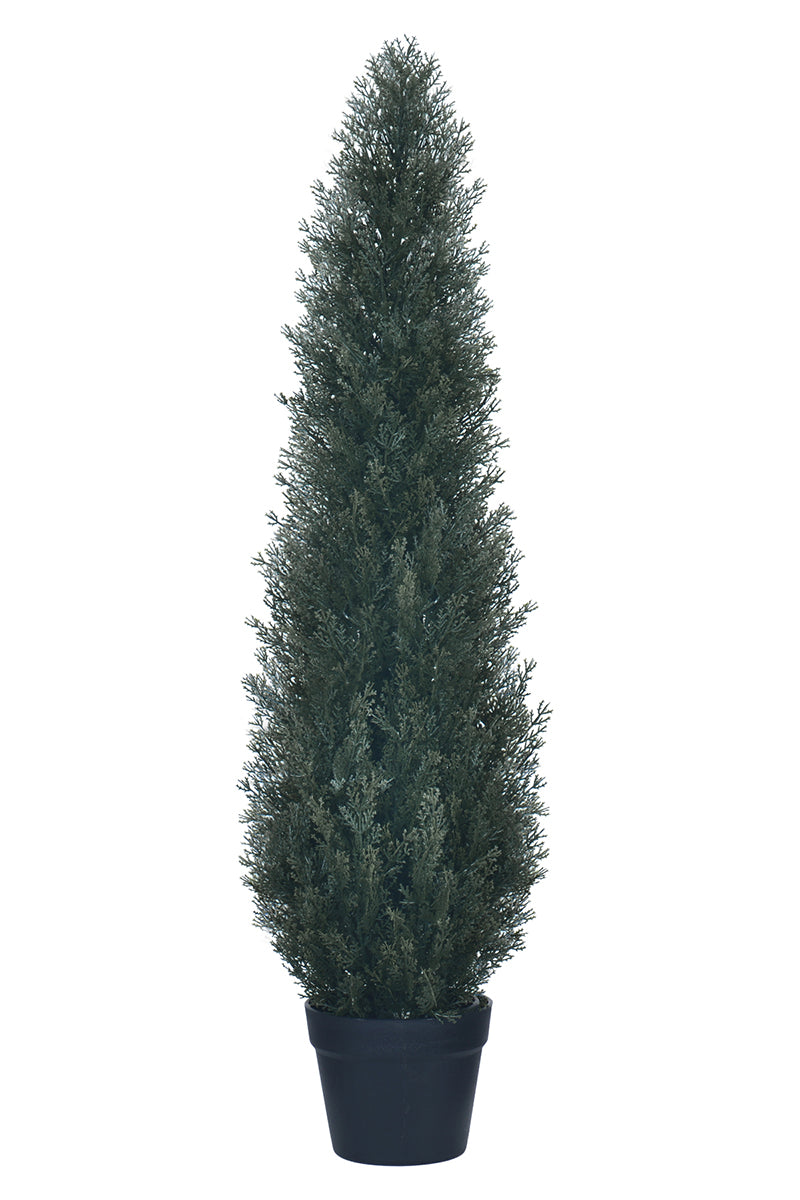 Artificial Cedar Topiary Tree for Indoor & Outdoor Use