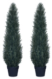 Artificial Cedar Topiary Tree for Indoor & Outdoor Use