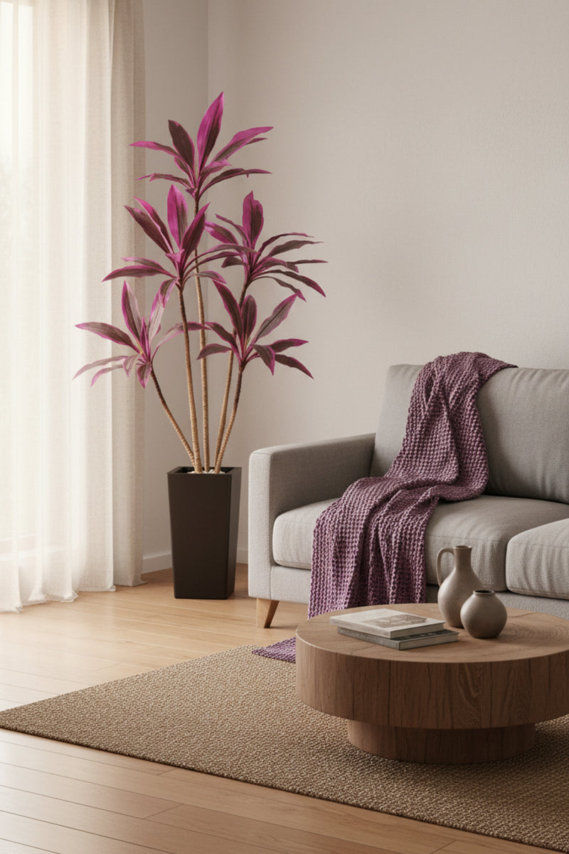 Dracaena Artificial Cordyline ‘Red Sister’ Tree