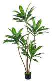 Dracaena Artificial Dragon Tree with Real-Touch Leaves