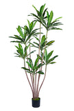 Dracaena Artificial Dragon Tree with Real-Touch Leaves