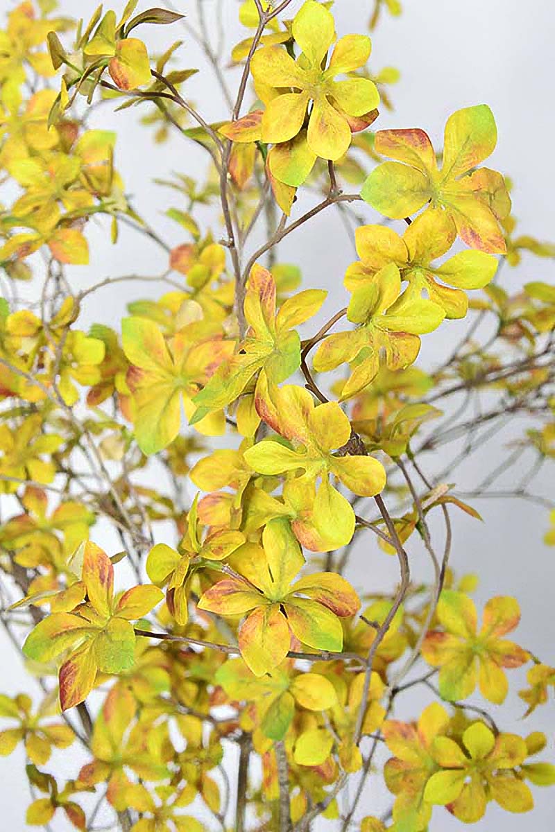 Enkianthus Y: Large Artificial Tree with Yellow Leaves