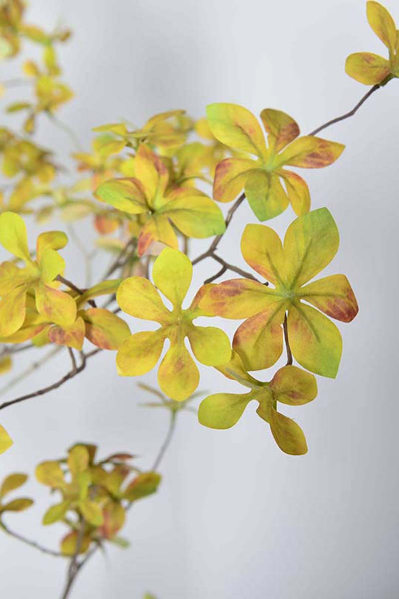 Enkianthus Y: Large Artificial Tree with Yellow Leaves