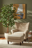 Ficus B: Artificial Ficus Tree with Cascading Vines and Silk Leaves