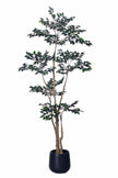 Ficus C: Artificial Ficus Tree with Mini Silk Leaves and Fine Branching