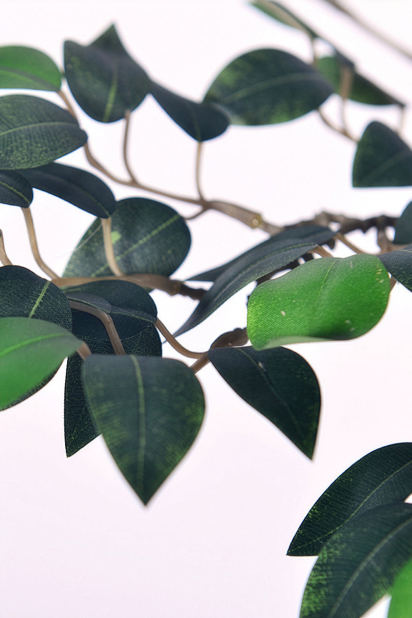 Ficus C: Artificial Ficus Tree with Mini Silk Leaves and Fine Branching