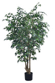 Ficus F 2.3m: Large Artificial Banyan-Style Ficus Tree with Aged Trunk