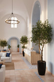 Ficus F 2.8m: Large Artificial Banyan-Style Ficus Tree with Aged Trunk