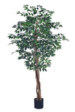 Ficus G: Artificial Ficus Tree with Multiple Natural-Style Trunks