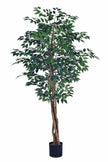 Ficus G: Artificial Ficus Tree with Multiple Natural-Style Trunks