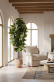 Fiddle E: Artificial Fiddle Leaf Fig Tree with Large Textured Leaves