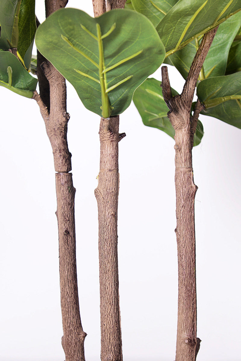 Fiddle E: Artificial Fiddle Leaf Fig Tree with Large Textured Leaves
