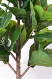 Fiddle E: Kunstmatige Vioolbladplant met Grote, Getextureerde Bladeren