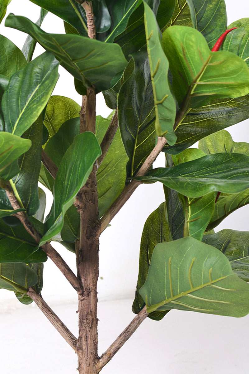 Fiddle E: Artificial Fiddle Leaf Fig Tree with Large Textured Leaves