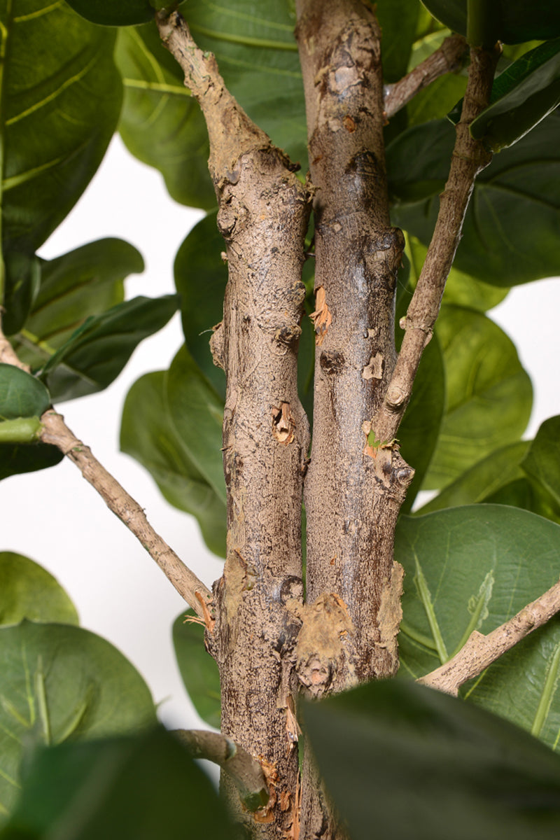 Fiddle E: Artificial Fiddle Leaf Fig Tree with Large Textured Leaves