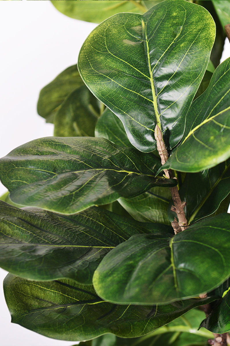 Fiddle E: Artificial Fiddle Leaf Fig Tree with Large Textured Leaves
