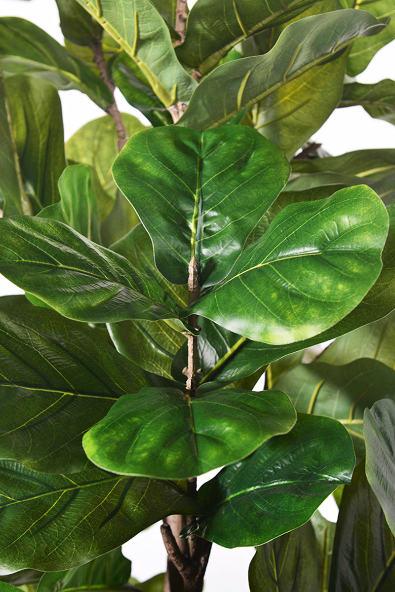 Fiddle E: Artificial Fiddle Leaf Fig Tree with Large Textured Leaves