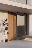 Magnolia E: with Realistic Branches and Real Touch Leaves
