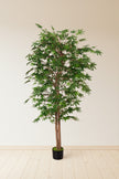 Maple G: Artificial Japanese Green Maple Tree with Thick Trunks