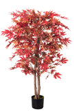 Maple R: Artificial Japanese Red Maple Tree with Thick Trunks
