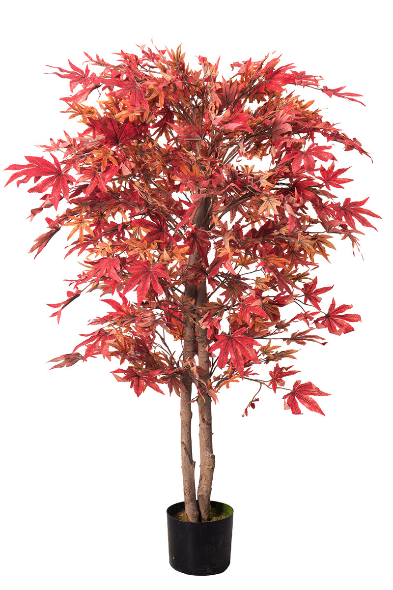 Maple R: Artificial Japanese Red Maple Tree with Thick Trunks