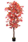 Maple R: Artificial Japanese Red Maple Tree with Thick Trunks