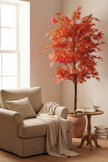 Maple R: Artificial Japanese Red Maple Tree with Thick Trunks