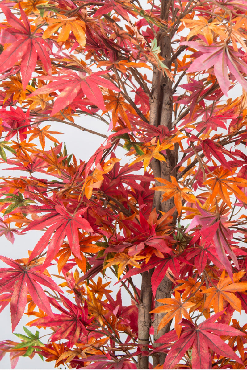 Maple R: Artificial Japanese Red Maple Tree with Thick Trunks