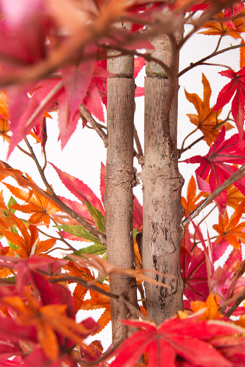Maple R: Artificial Japanese Red Maple Tree with Thick Trunks