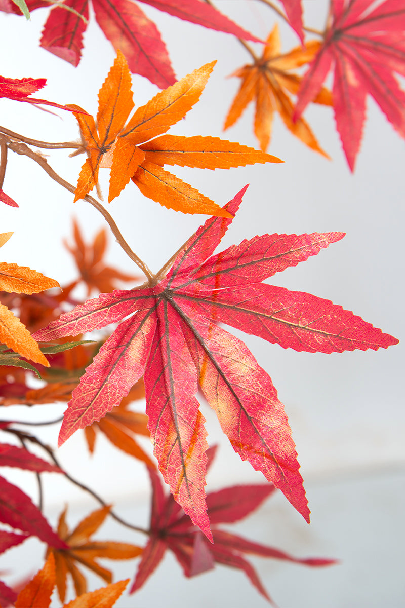 Maple R: Artificial Japanese Red Maple Tree with Thick Trunks