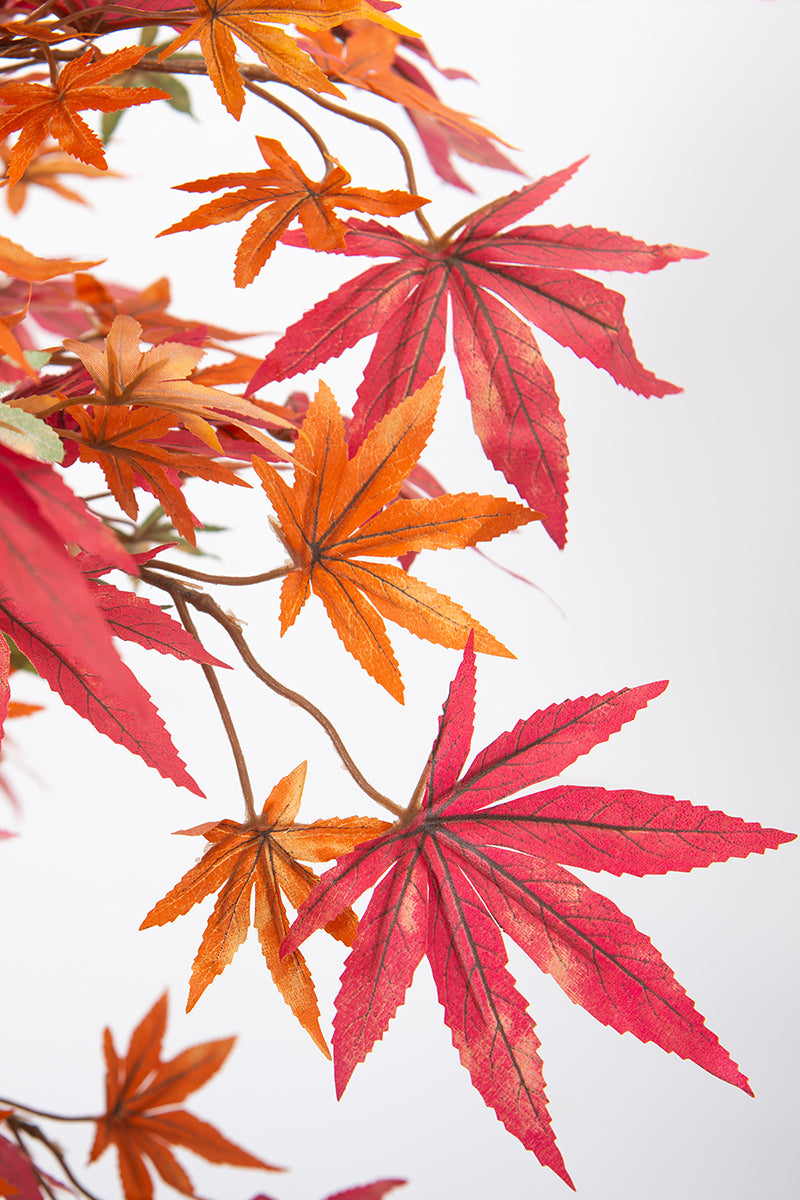 Maple R: Artificial Japanese Red Maple Tree with Thick Trunks