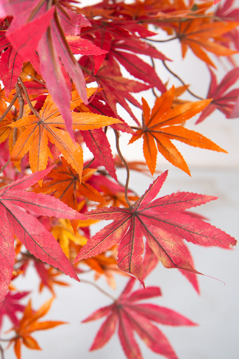 Maple R: Artificial Japanese Red Maple Tree with Thick Trunks