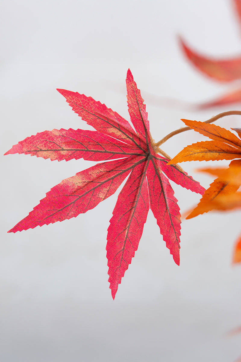Maple R: Artificial Japanese Red Maple Tree with Thick Trunks