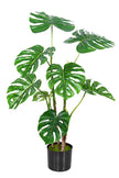 Monstera C: Artificial Monstera Plant with Realistic Stem