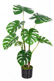 Monstera C: Artificial Monstera Plant with Realistic Stem