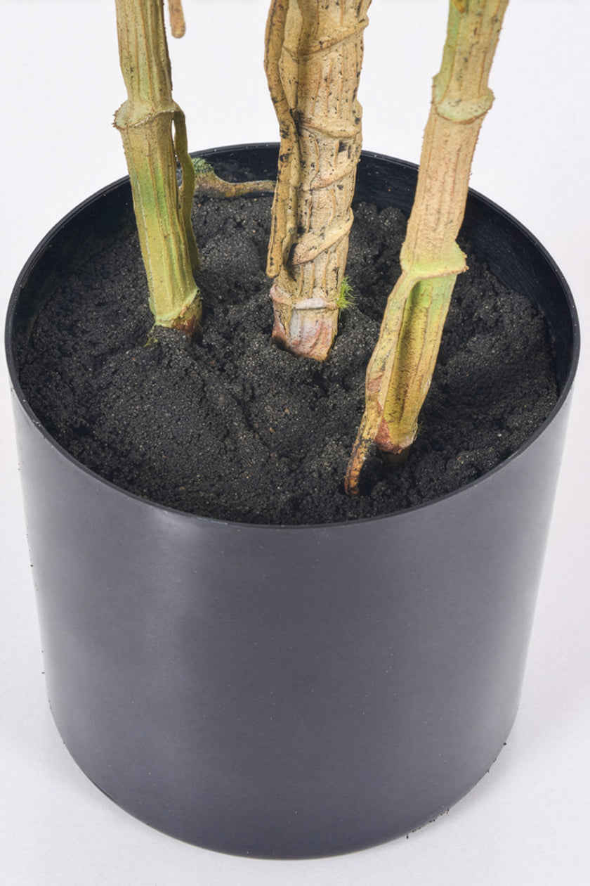 Monstera C: Artificial Monstera Plant with Realistic Stem