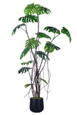 Monstera E: Artificial Monstera Deliciosa Plant with Natural Aerial‑Root Detailing