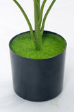 Monstera S: Desktop Artificial Monstera Plant with Lifelike Leaves