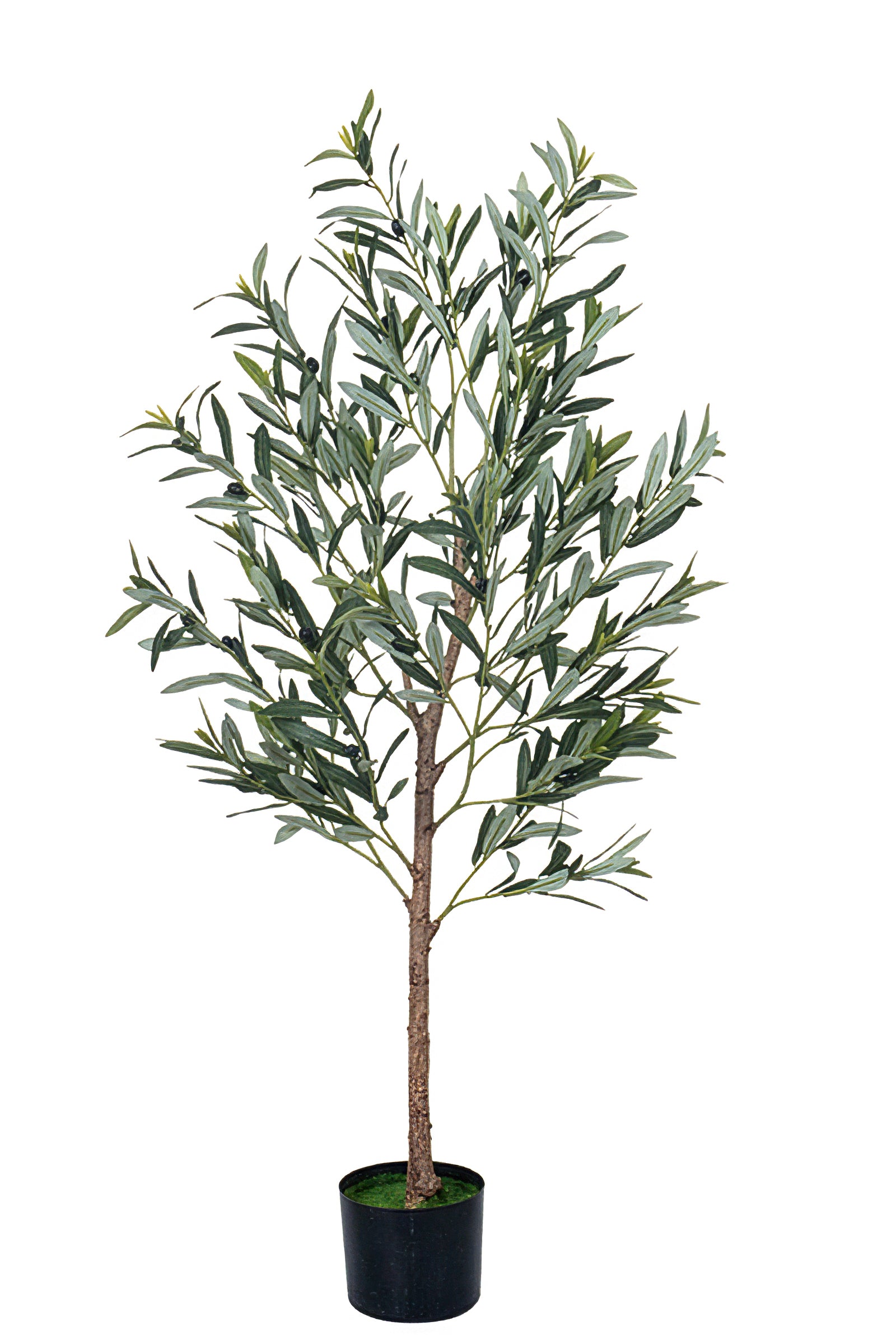 Olive G: Artificial Olive Tree with Decorative Foliage and Colorful Fruits