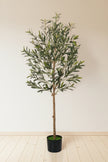 Olive G: Artificial Olive Tree with Decorative Foliage and Colorful Fruits