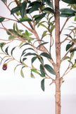 Olive G: Artificial Olive Tree with Decorative Foliage and Colorful Fruits
