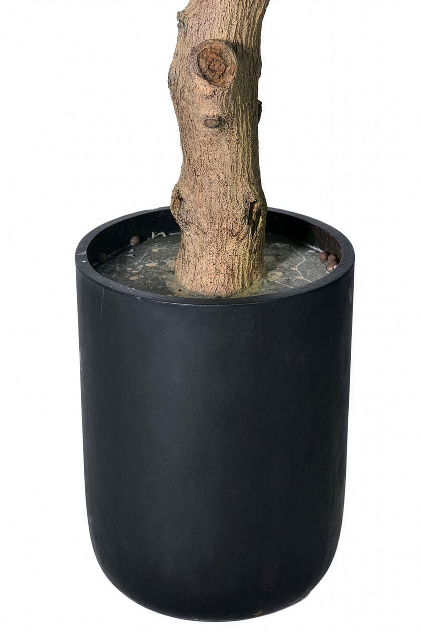 Olive H 2.8m: Large Artificial Mediterranean Olive Tree with Aged Trunk Texture